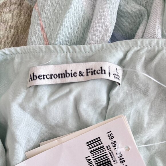 Abercrombie & Fitch Easy Waist Midaxi Dress - Picture 8 of 8